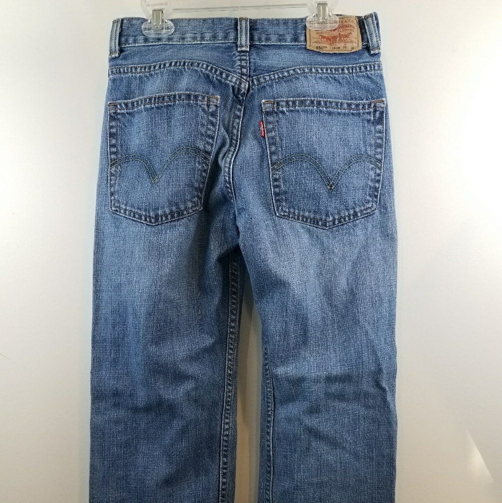 *LEVIS 550 HIGH WAISTED MOM JEANS RELAXED FIT - Picture 2 of 6